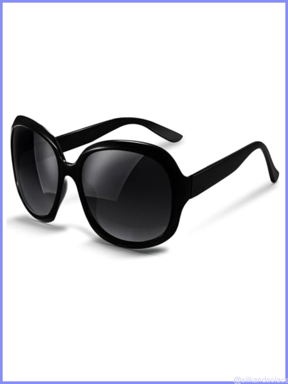 Oversized Polarized Retro Bug Eye Sunglasses UV400